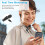 Wireless Lavalier Lapel Microphone for iPhone 15 Series/Android/Computer - Bluetooth Mini Phone Microphones - 2 Clip on Mics with USB C Interface 7