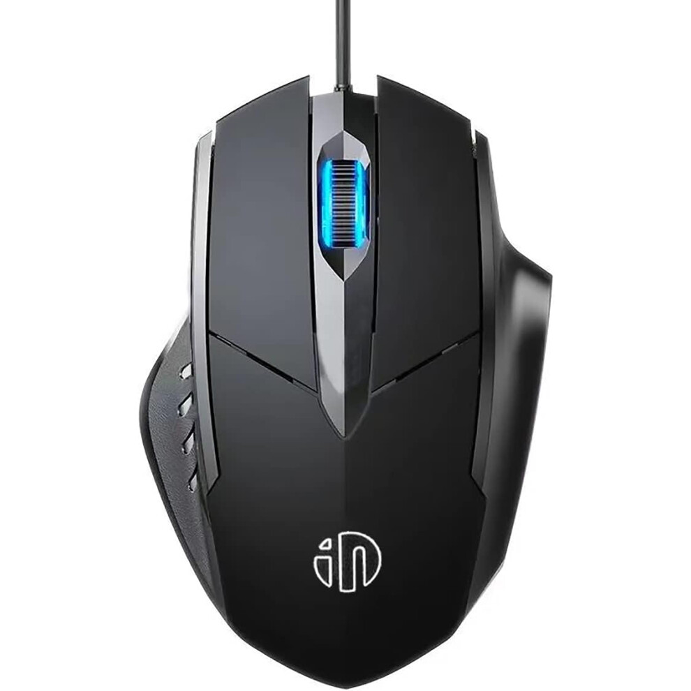Usb Computer Mouse Wired, Silent Click Corded Mouse 3-Button Wired Optical Mouse, Office And Home Mice, Ergonomic Shape For Windows Computers 7386060711364