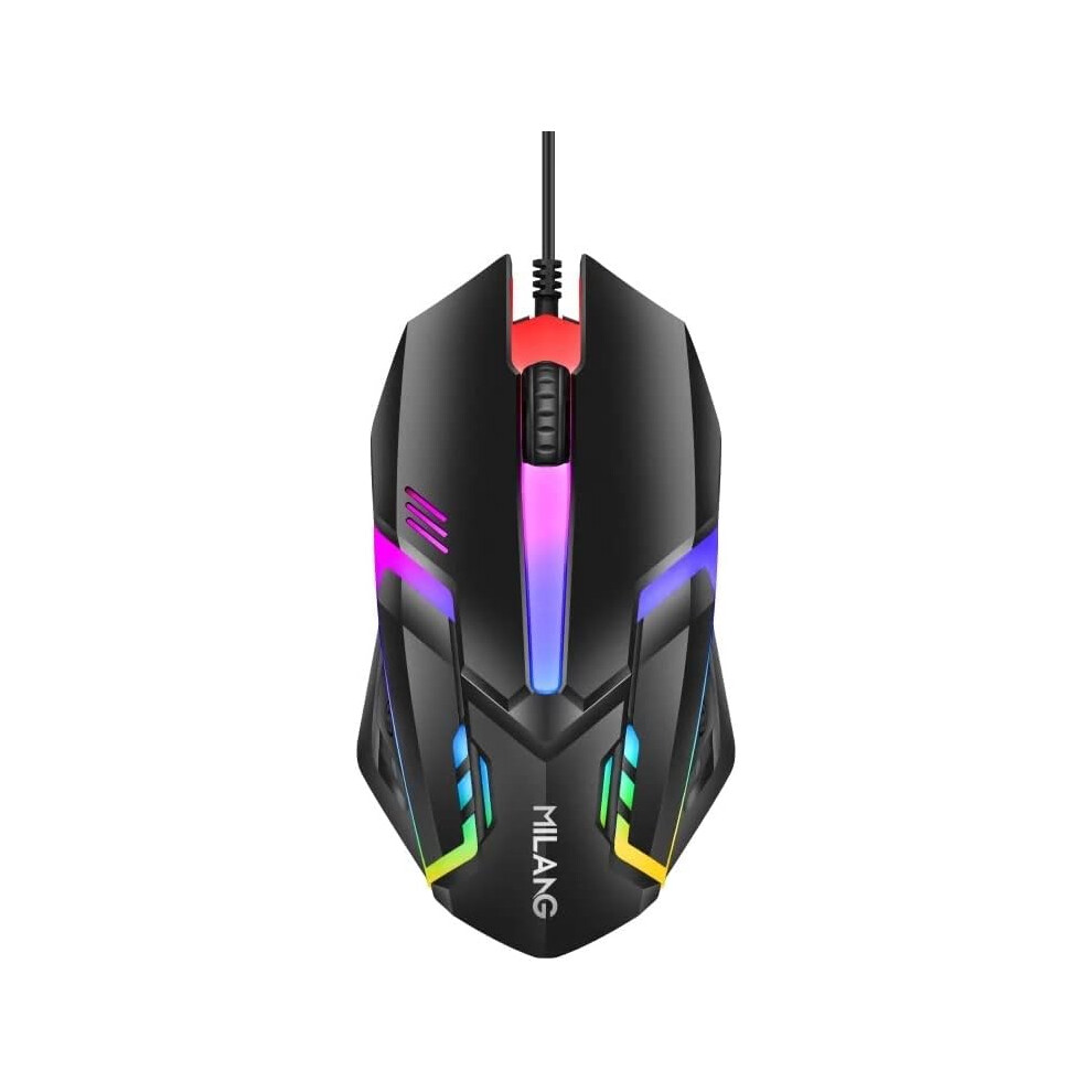 Wired Usb Gaming Mouse Rgb Gaming Ergoomic Optical Computer Gamers Mouse For Computer 7386060711449