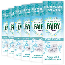 Fairy in-Wash Scent Booster 245 g x 6, Fresh, Mild Freshness