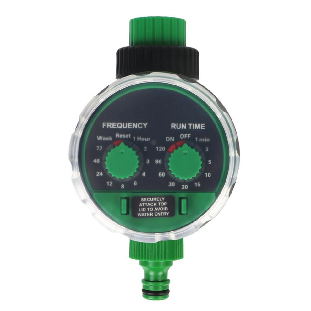 Ball Valve Drip Irrigation System Battery Operated Garden Automatic Irrigation Controller Electronic Water Timer 21025 Two Dial