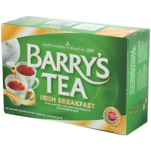 Barry's Tea Bags - Irish Breakfast - 80 Count