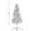 Habitat 6ft Half Christmas Tree 6