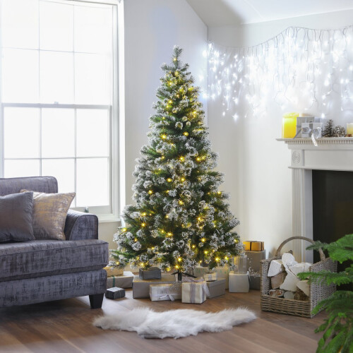 Habitat 6ft Snow Tipped Christmas Tree