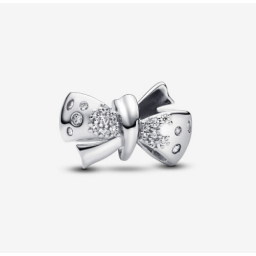 Pandora Pandora Sparkling Bow Charm 793442C01