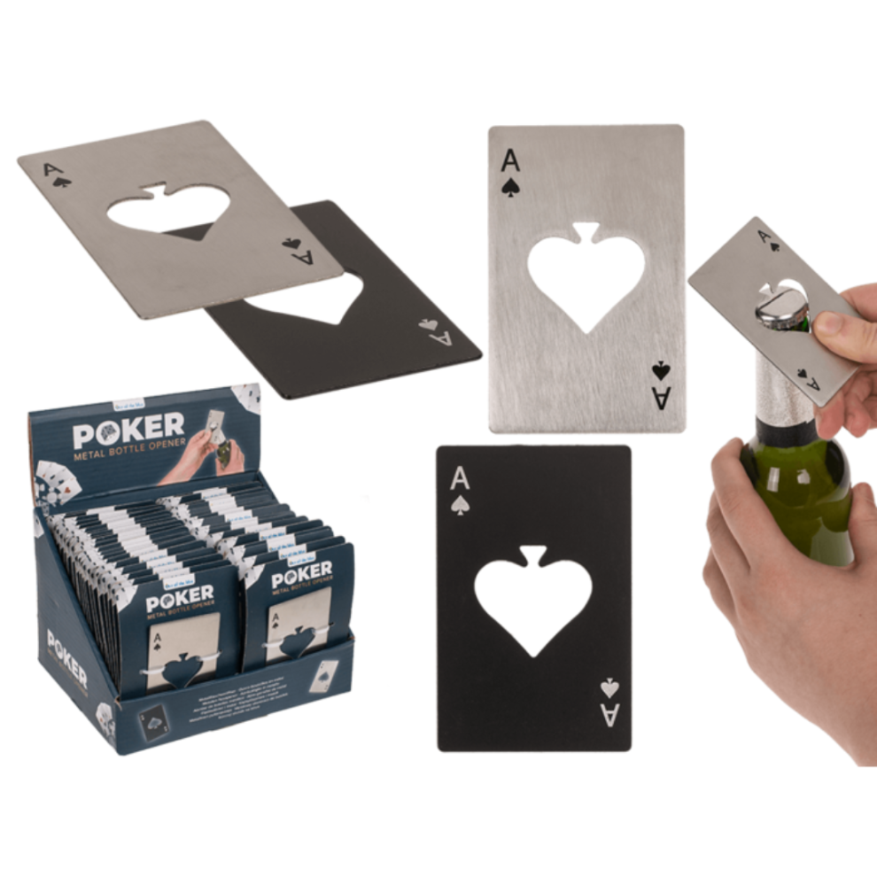 Lnd Gifts (1 Bottle Opener) Ace Of Spades Poker Card Bottle Opener Tool