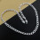 (18 inches) Classic Mens 925 Sterling Silver Necklace High Quality 8MM 4