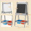 AIYAPLAY Double-Sided Art Easel for Kids with Paper Roll, Storage Boxes 2