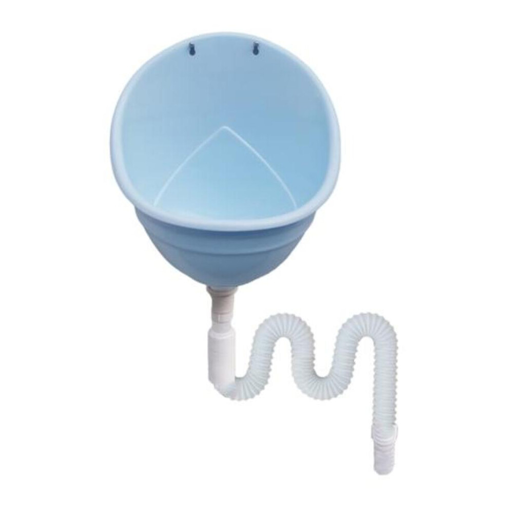 (blue, 150CM) Waterless Wall-mounted Urinal Anti-odor Drain Design High-efficiency Urine Diverter Easy Installation Kids Bathroom Toilet Urinal