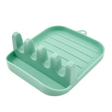 (Green Color) New Pot Lids Spoon And Chopsticks Rest Holder Useful Things For Kitchen Tools Accessory Utensils Supplies Home Novelty Gadgets