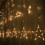 STOYOTU LED Fairy Light Curtain Star Curtain Light Window Decoration for Bedroom Christmas Party (Warm White/Battery Operated) 3