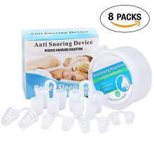 8pcs Stop Snoring Nose Vents Clip Anti Snore Sleep Apnea Nasal Dilators Device