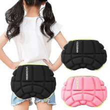 (Black S) Sports Ski Skate Snowboard Protection Kid Protective Hip Pad Soft Padded Hip Shorts For Skiing Skating Skiing Protector Skating
