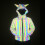 (XL) Down Jacket Waterproof Warm Reflective Jacket High Visibility Safety Jacket Lightweight 2