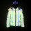 (L) Down Jacket Waterproof Warm Reflective Jacket High Visibility Safety Jacket Lightweight 5