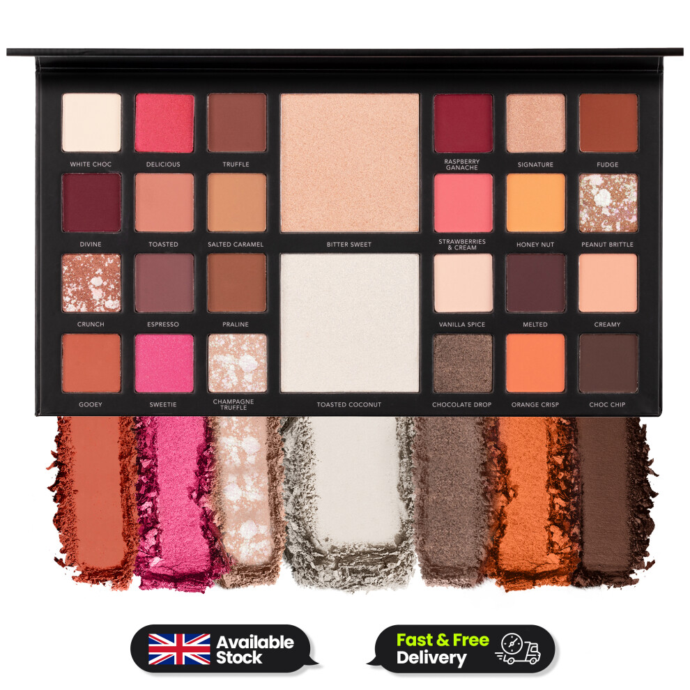 LaRoc 26 Eyeshadow Palette Highlighter Matte Nude