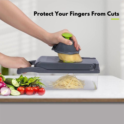Living And Home 14-in-1 Kitchen Multifunctional Vegetable Food Slicer Chopper Cutter 1