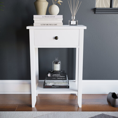 Home Discount Windsor 1 Drawer Console Table Hallway Storage 1