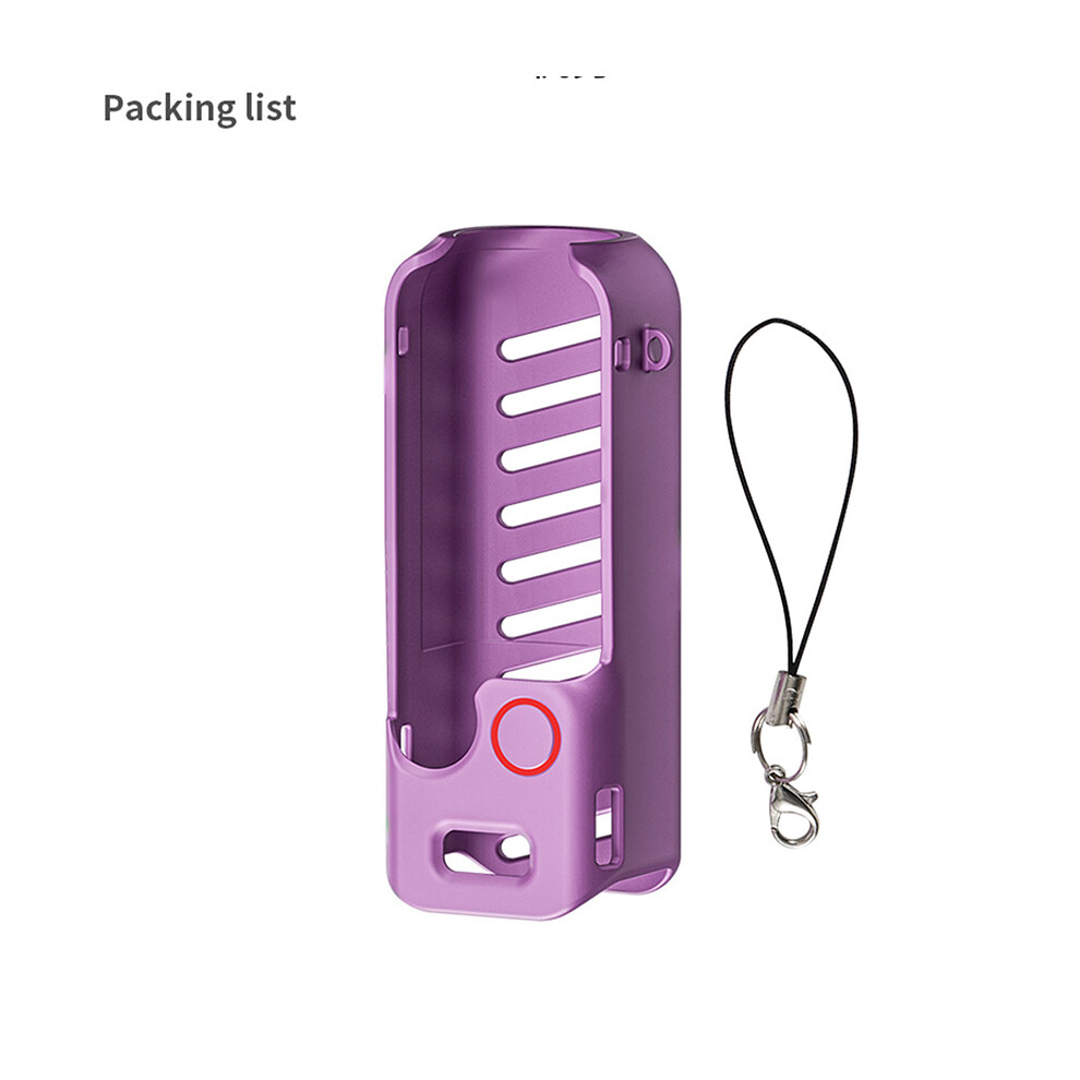 (Taro ) Camera Case Tpu Body Protective Case Accessories For Dji Pocket3 Purple 606096961982