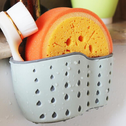 Pxcl Smart Plastic Storage Basket for Kitchen And Bathroom (pink) 2