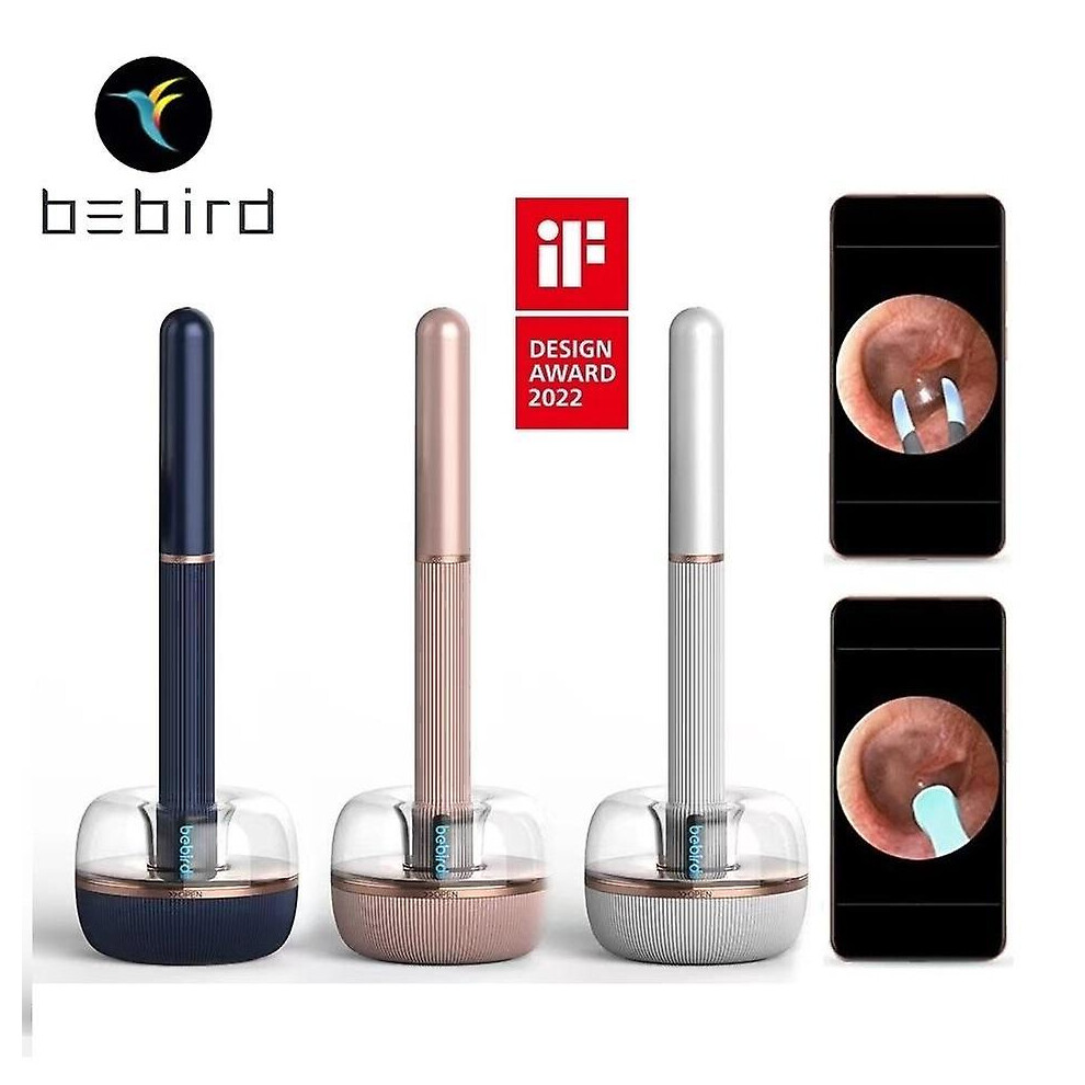 Blue (Blue) Smart Visual Ear Pick Stick Bebird Note 3 Pro Max Ear Clip Spoon Wax Cleaner Tweezers Rod Endoscope