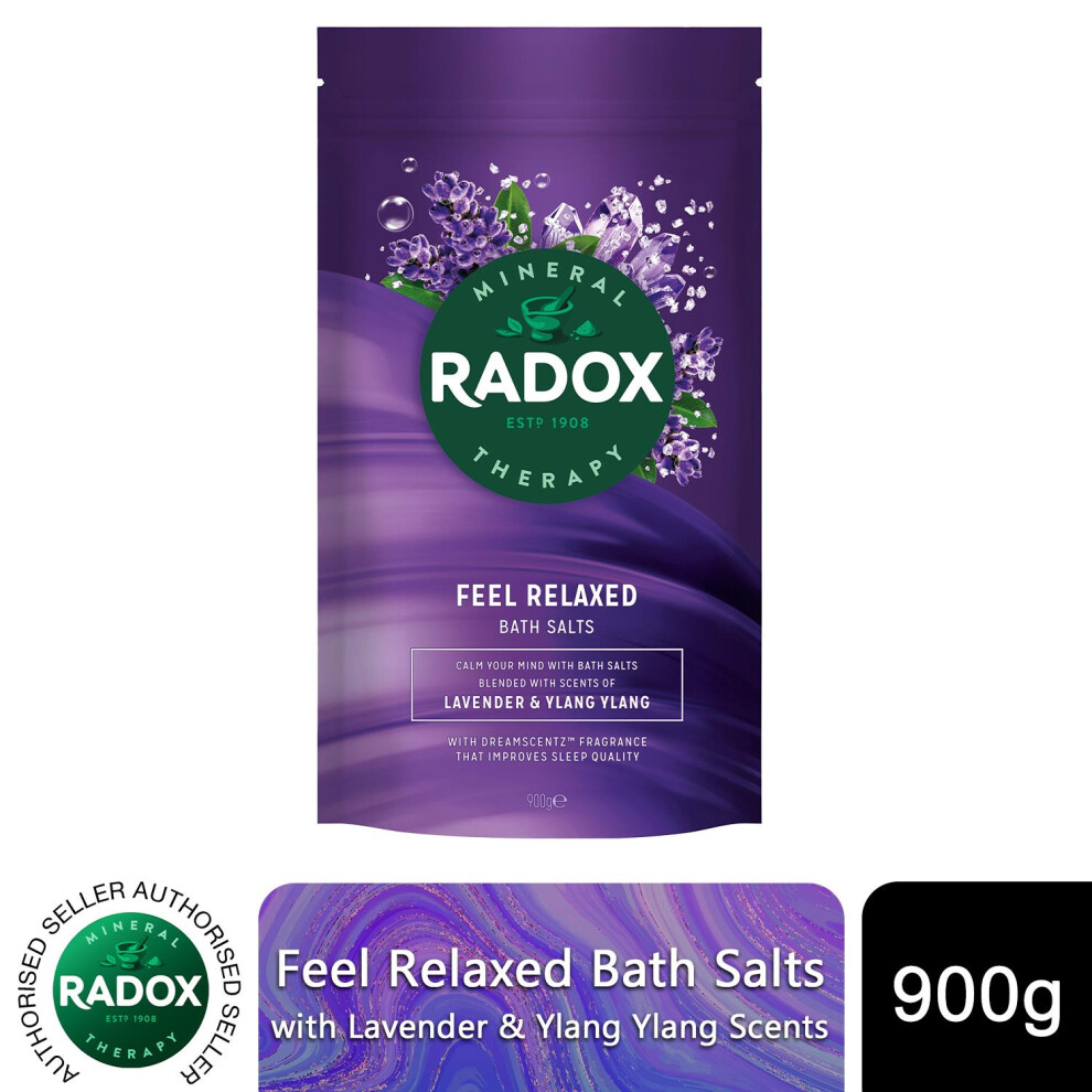 Radox Lavender Scent Aromatherapy Bath Salts 900 G
