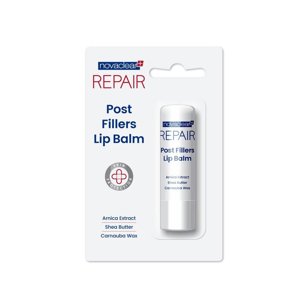 Novaclear Repair Post Fillers Lip Balm |Hydrating & Soothing Lip Care |Restores Softness After Lip Fillers |Moisturizer for Chapped or Dry Lips