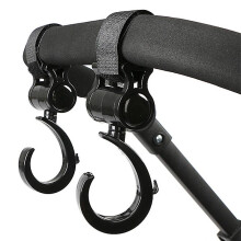 2pcs Multi Purpose Baby Stroller Hook Pram Hook Baby Stroller Accessories Shopping Prop Baby Bag Hanger Shopping Pram Hook