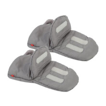 (Gray) Baby Stroller Gloves Mittens For Baby Stroller Warm Anti-freeze Mittens Infant Carriage Thick Hand Glove Winter Protection For Parents And Caregivers