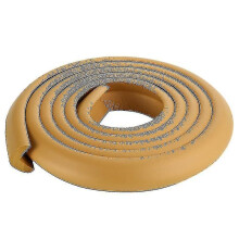 (Wood) Kids Baby Safe Corner Desk Edge Guard Cushion Foam Strip Protection