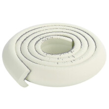 (White) Kids Baby Safe Corner Desk Edge Guard Cushion Foam Strip Protection