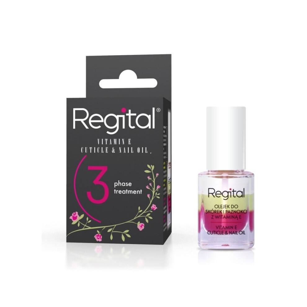 Novaclear Regital Vitamin E Cuticle & Nail Oil |Nourishing & Moisturizing Nail Care |Strengthens Cuticles |Repairs Dry & Damaged Nails |Healthy Nails