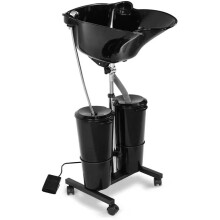 Hairdressing Shampoo Bowl Portable Salon Mobile Hair Washing Basin Sink