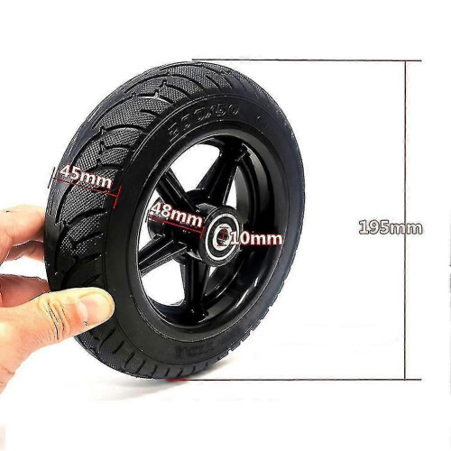 200x50 Solid Tire Wheel for Electric Scooter Car 8inch Solid Wheel-hz 1