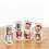 URBN-CHEF 8 Pcs 265ml Tea Coffee Santa Mugs Gift Set Cocoa Stackable Cups Christmas Design 7