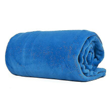 (Royal Blue) 200*230cm Black Pink Grey Violet Fleece Blanket Luxury Warm Home Sofa Bed