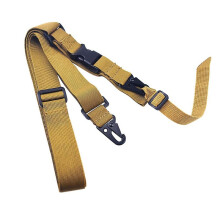 (B) Tactical Hunting 3 Point Rifle Sling Strap Adjustable For Airsoft Belt Paintball Braces Wear-resistant Accessories