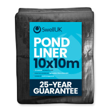 (10x10m) Swell UK 25 Year Guarantee Heavy Duty Pond Liner