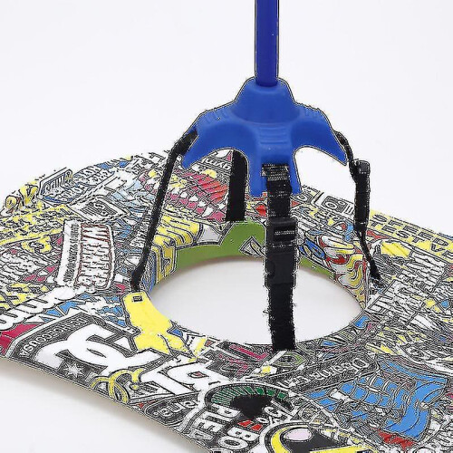 (Blue) Jum Ball Toy Ba Board With Exercise Bouncing Ball #yogu 1