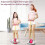 (Red) Jum Ball Toy Ba Board With Exercise Bouncing Ball #yogu 3