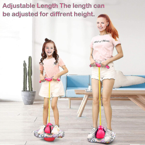 (Red) Jum Ball Toy Ba Board With Exercise Bouncing Ball #yogu 2