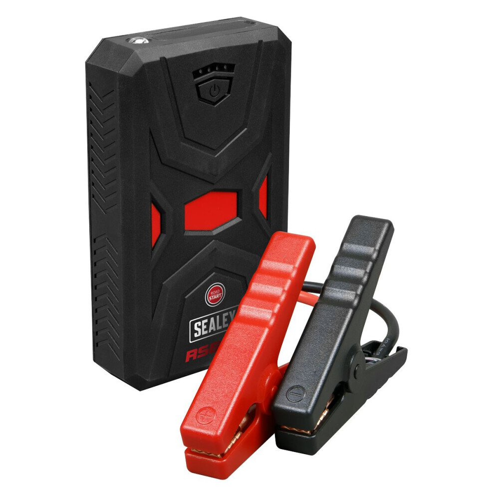 Sealey Jump Starter Roadstart 12V Lithium-Ion Power Pack 600A Rs600