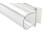 Clear self adhesive silicone draught excluder weather proofing seal window door 3