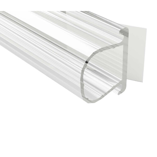 Clear self adhesive silicone draught excluder weather proofing seal window door 2