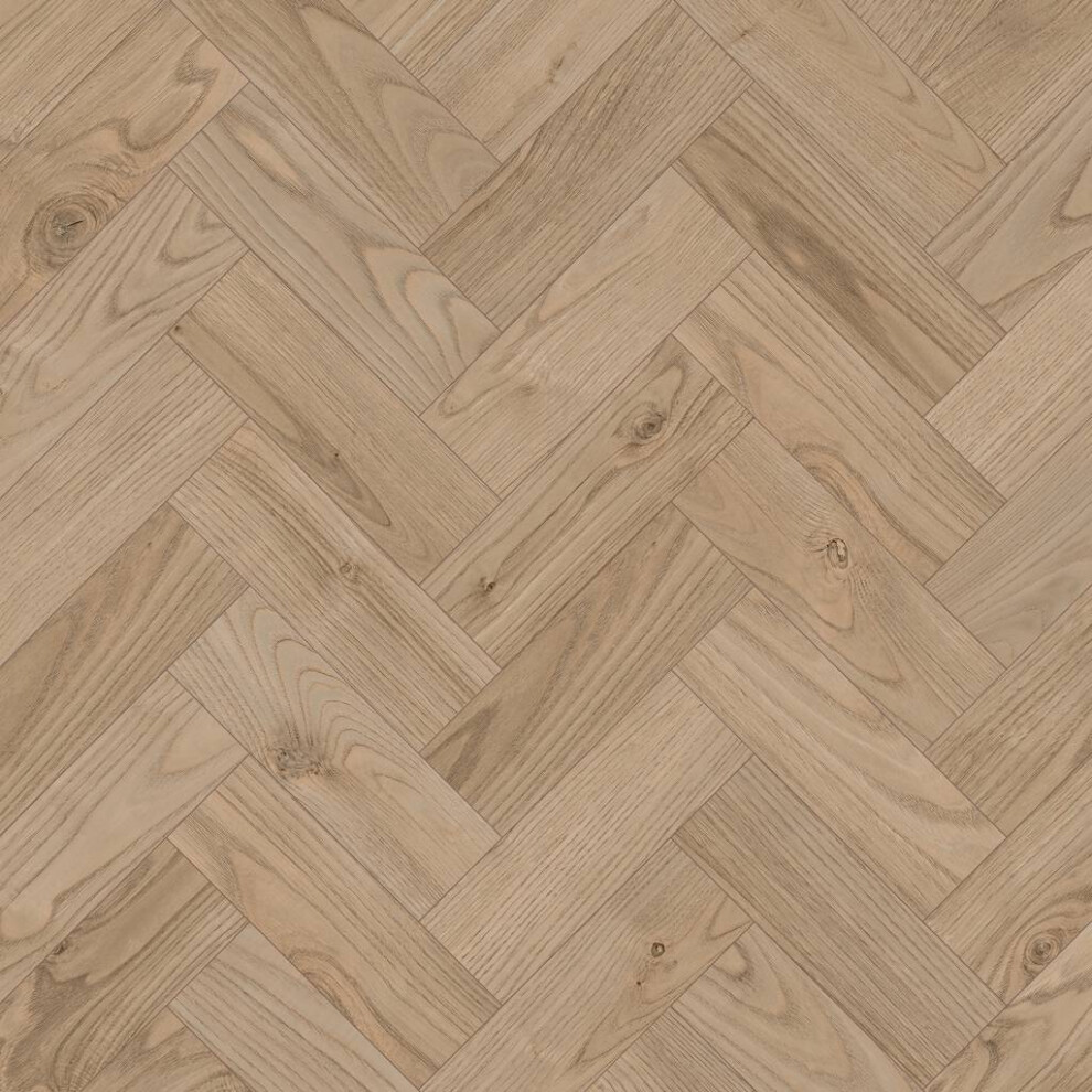 (3.763 Mâ² / Pack, 2007 Loft Oak) Holpa Wood Effect Glue-Down Luxury Vinyl Tile - Herringbone (2.5Mm Lvt) 9504751187184