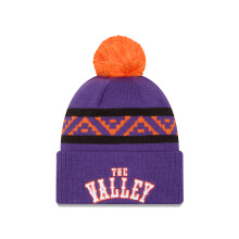 Phoenix Suns gestrickte New Era Bommelmütze mit Bündchen