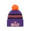 New Era Phoenix Suns gestrickte New Era Bommelmütze mit Bündchen 1