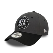 New Era Herren NBA Side Patch 9Forty Cap ~ Brooklyn Nets anthrazit