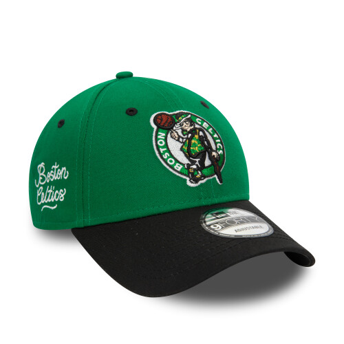 New Era Casquette Boston Celtics, New Era, verte, patch latéral ajustable 2