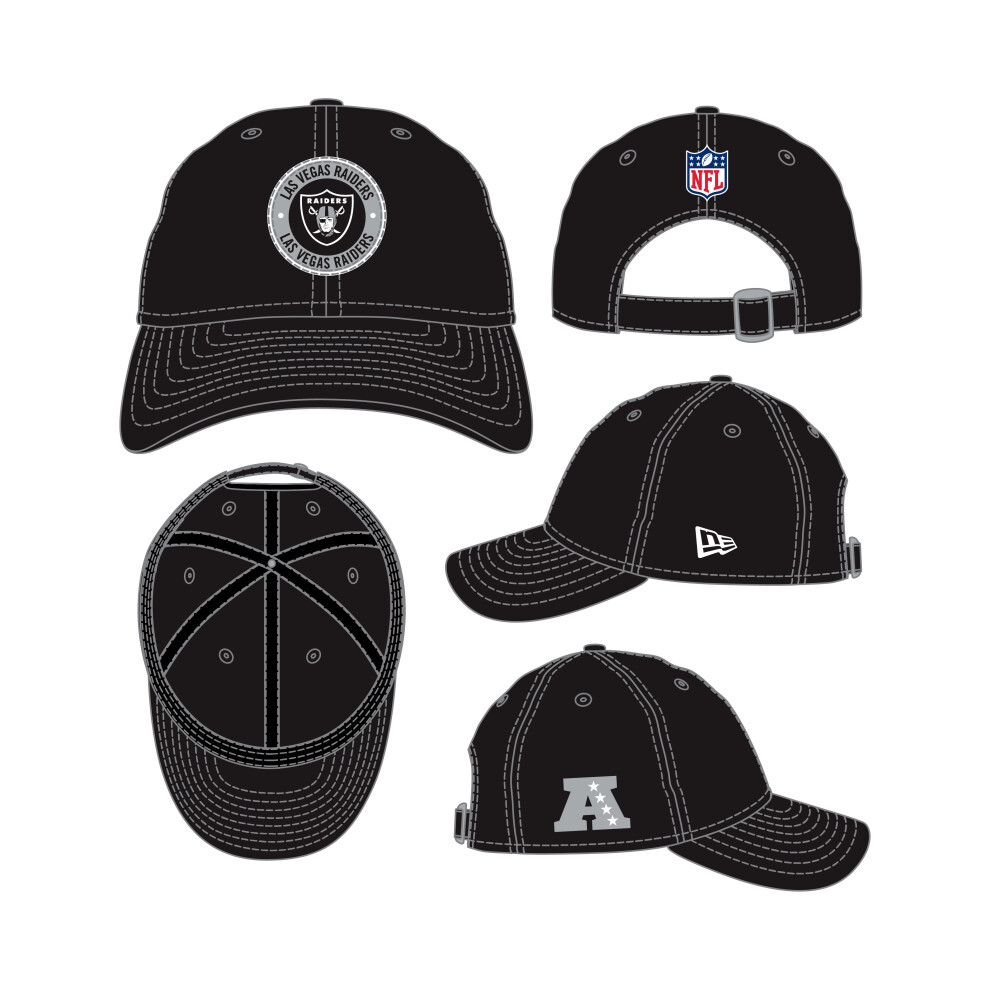 New Era Mens NFL24 9Twenty Las Vegas Raiders Cap